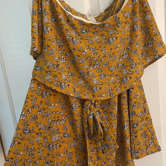 STRAPLESS ROMPER - Picture 4 of 5